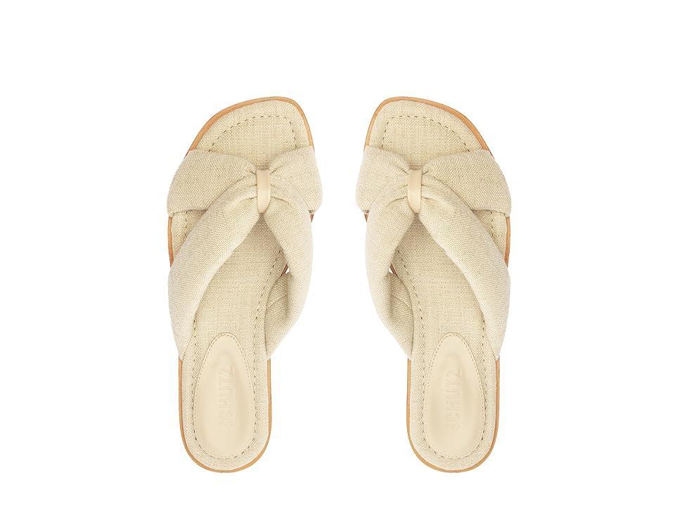 Schutz Fairy (Oyster) Women's Shoes Product Image