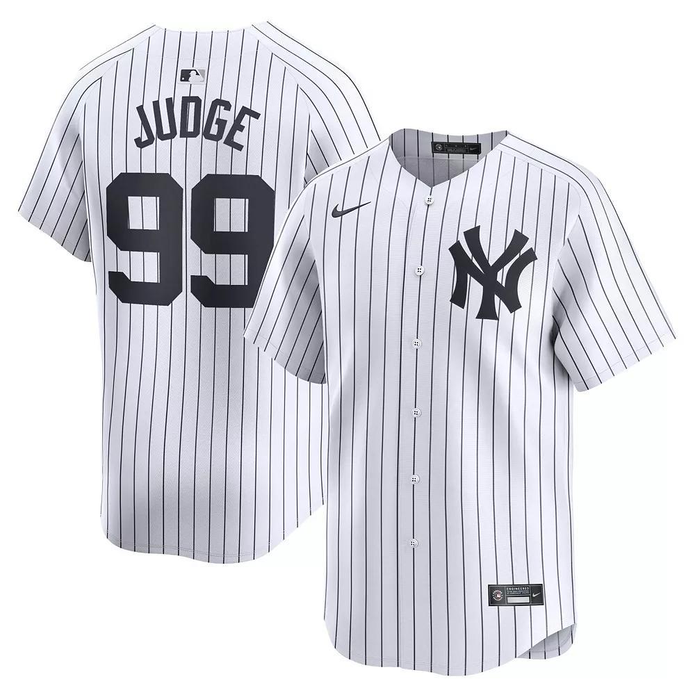 Men's Nike Aaron Judge White New York Yankees Home Limited Player Jersey, Size: 2XL Product Image