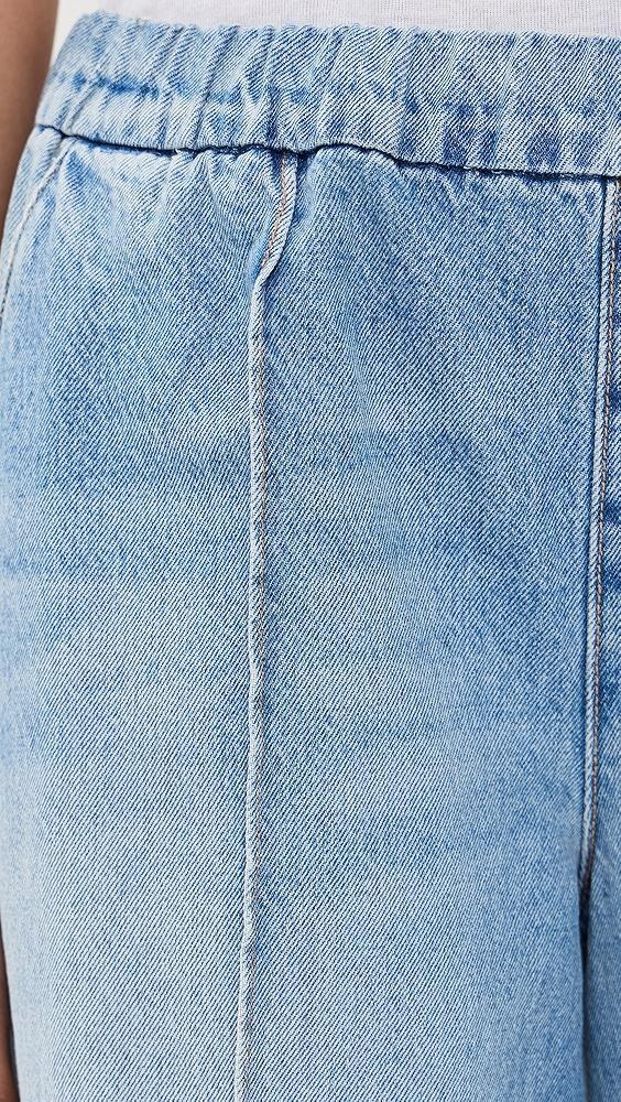 SPRWMN Wide Leg Pintuck Pants | Shopbop Product Image