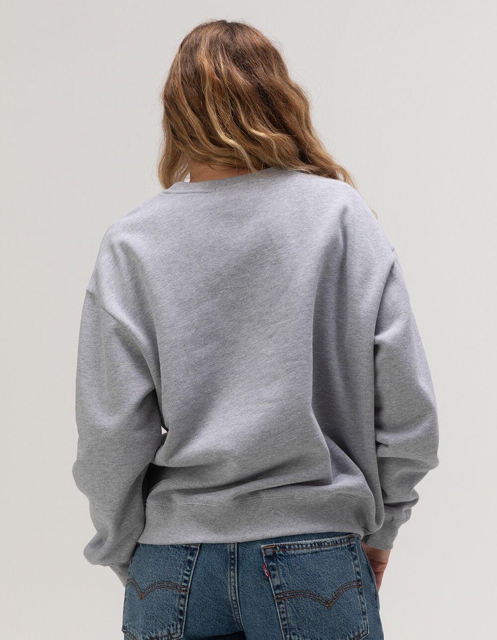 RSQ Womens New York Crewneck Sweatshirt - HEATHER GRAY Product Image