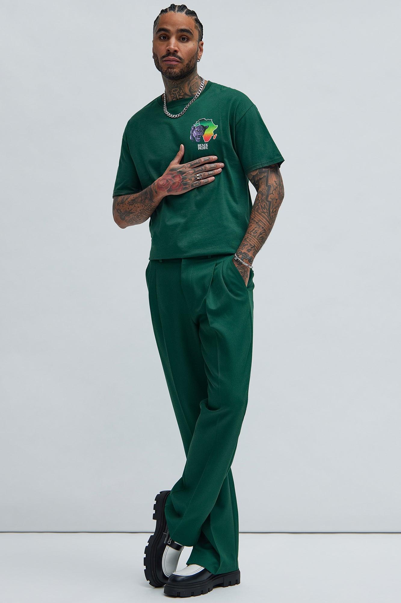 King Africa Short Sleeve Tee - Green Product Image