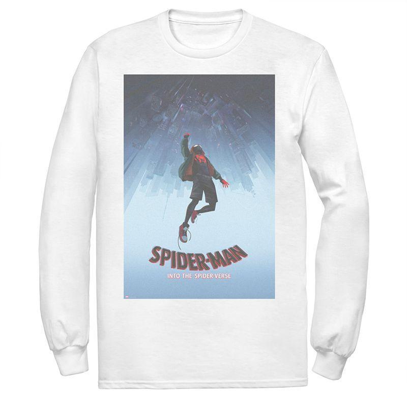 Men's Marvel Spider-Verse Tee, Size: Small, White Product Image