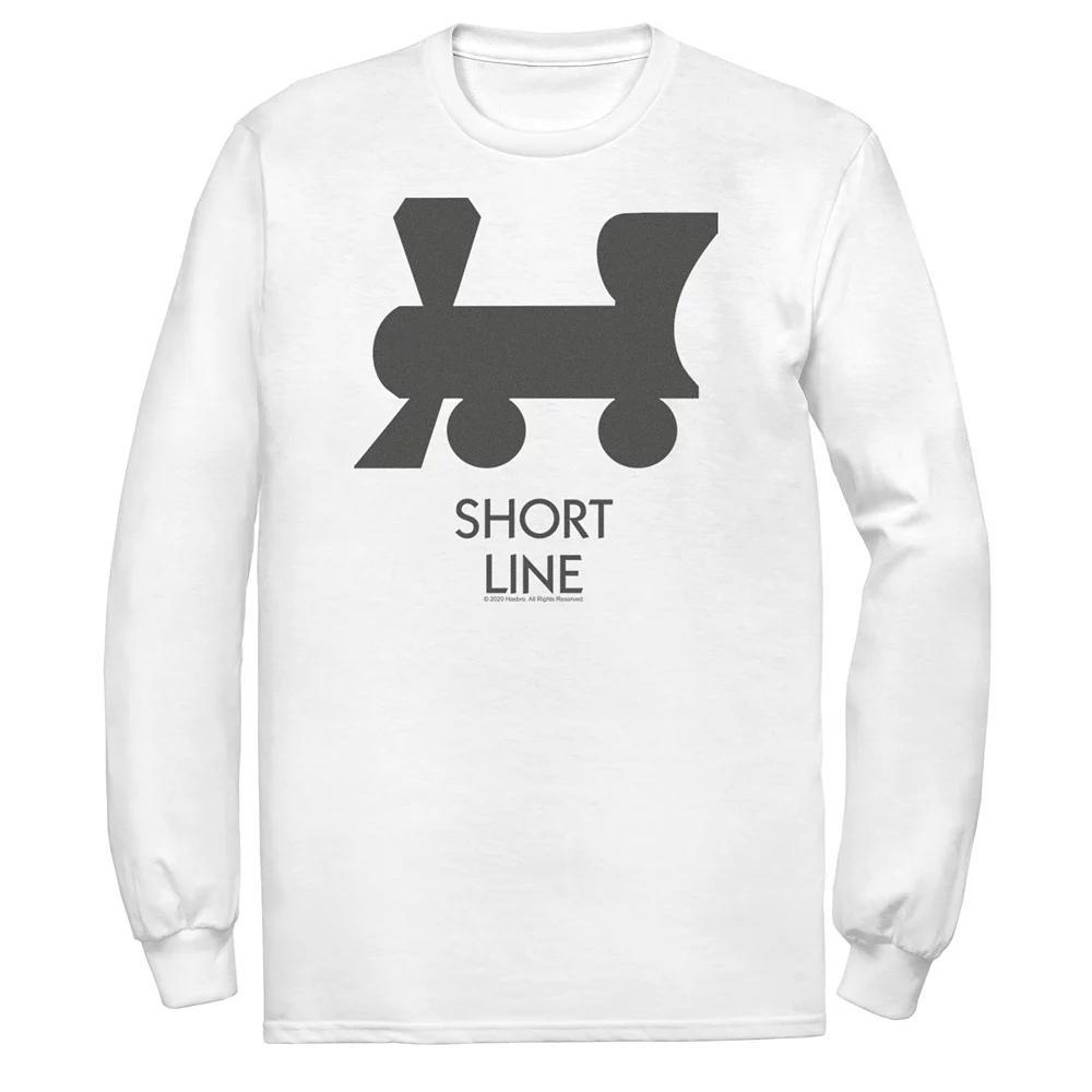 Men's Monopoly Short Line Tee, Size: Small, White Product Image