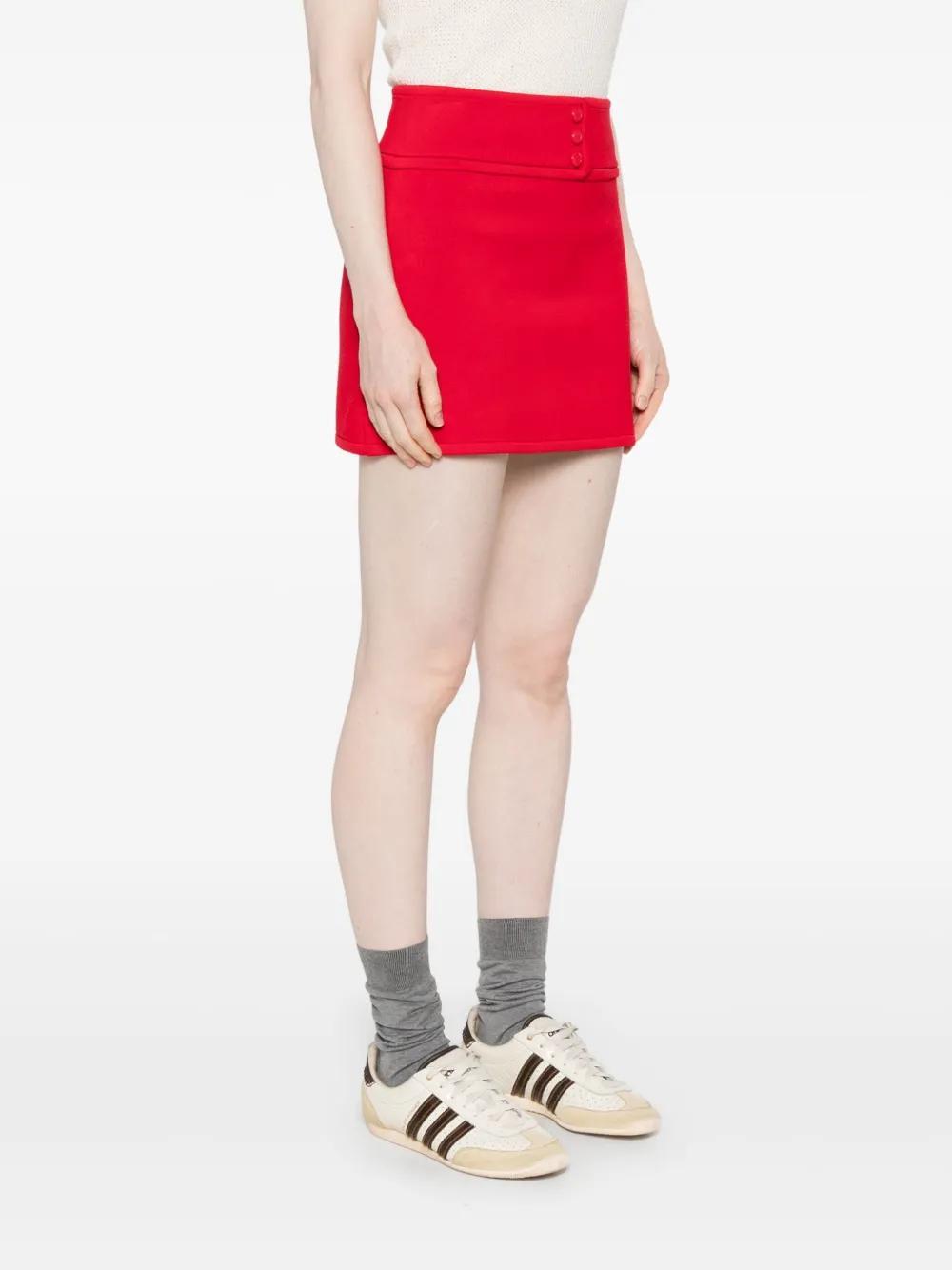 knitted mini skirt  Product Image