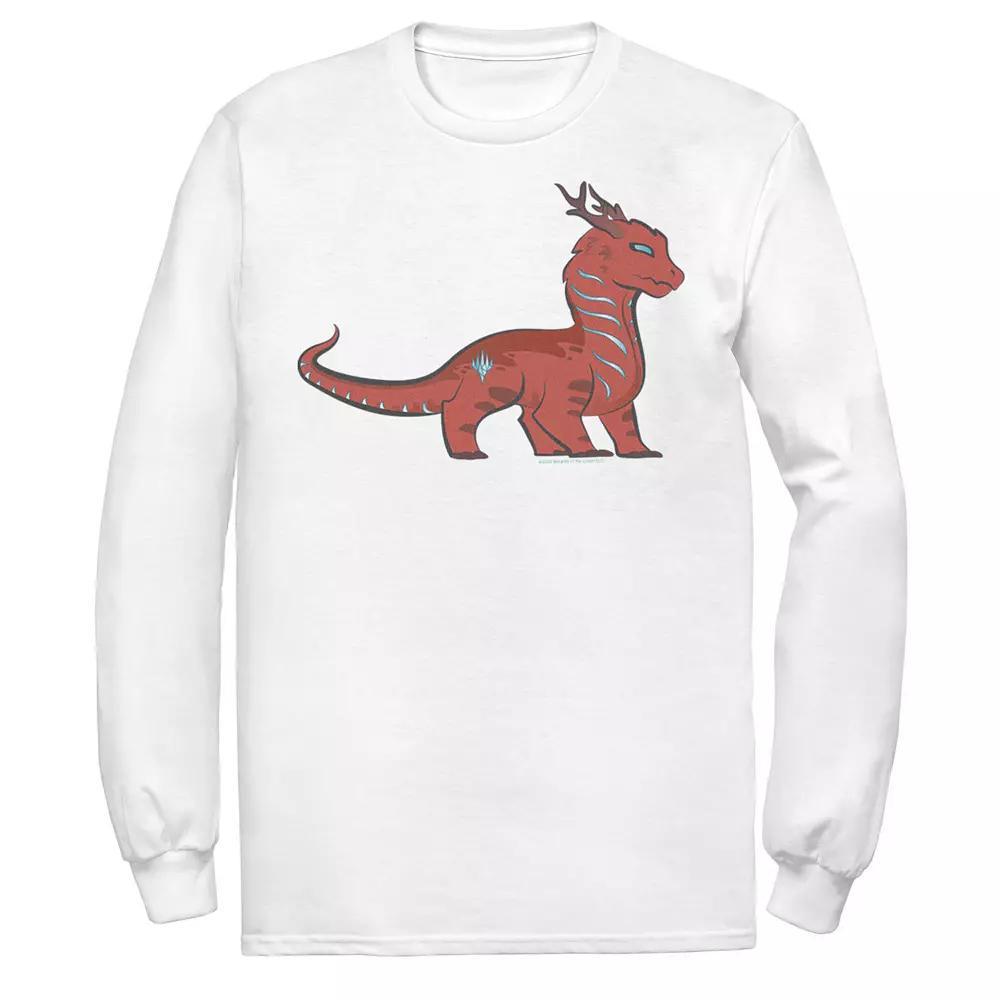 Men's Magic: The Gathering Lore Drakkis Cartoon Tee, Size: XXL, White Product Image