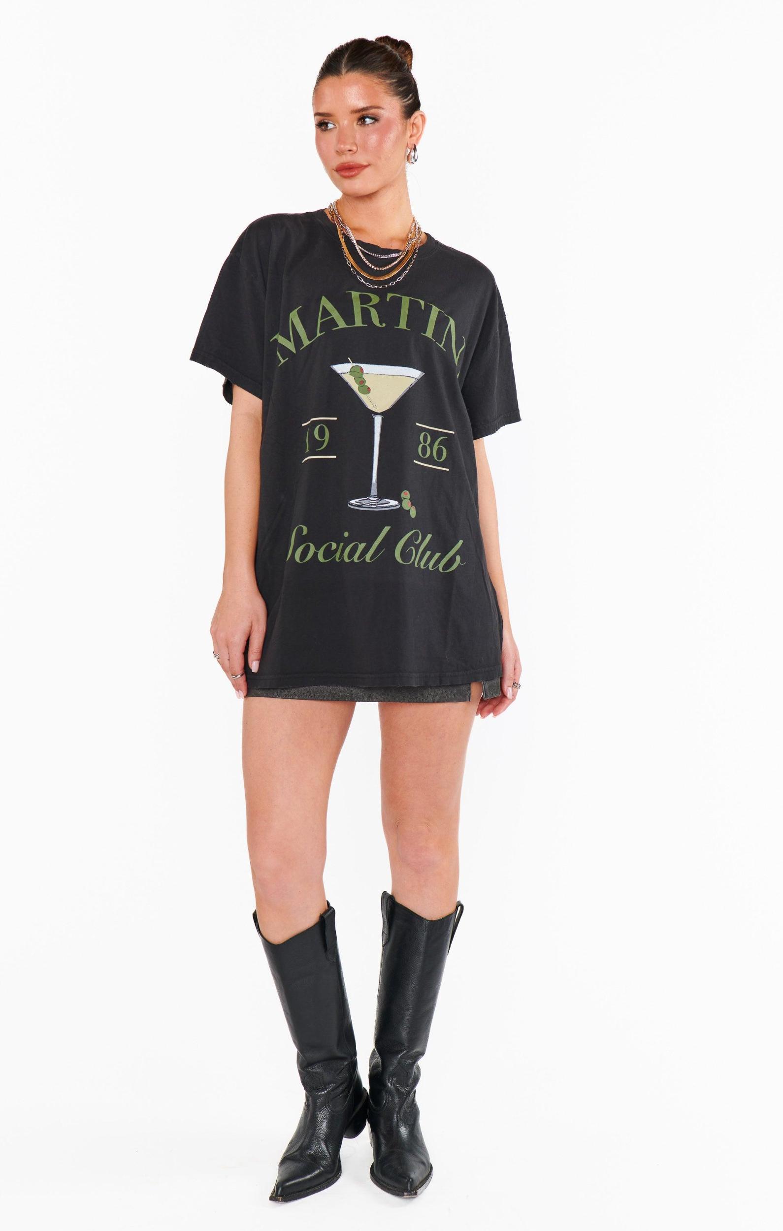 Tom Tee ~ Martini Social Club Graphic Product Image