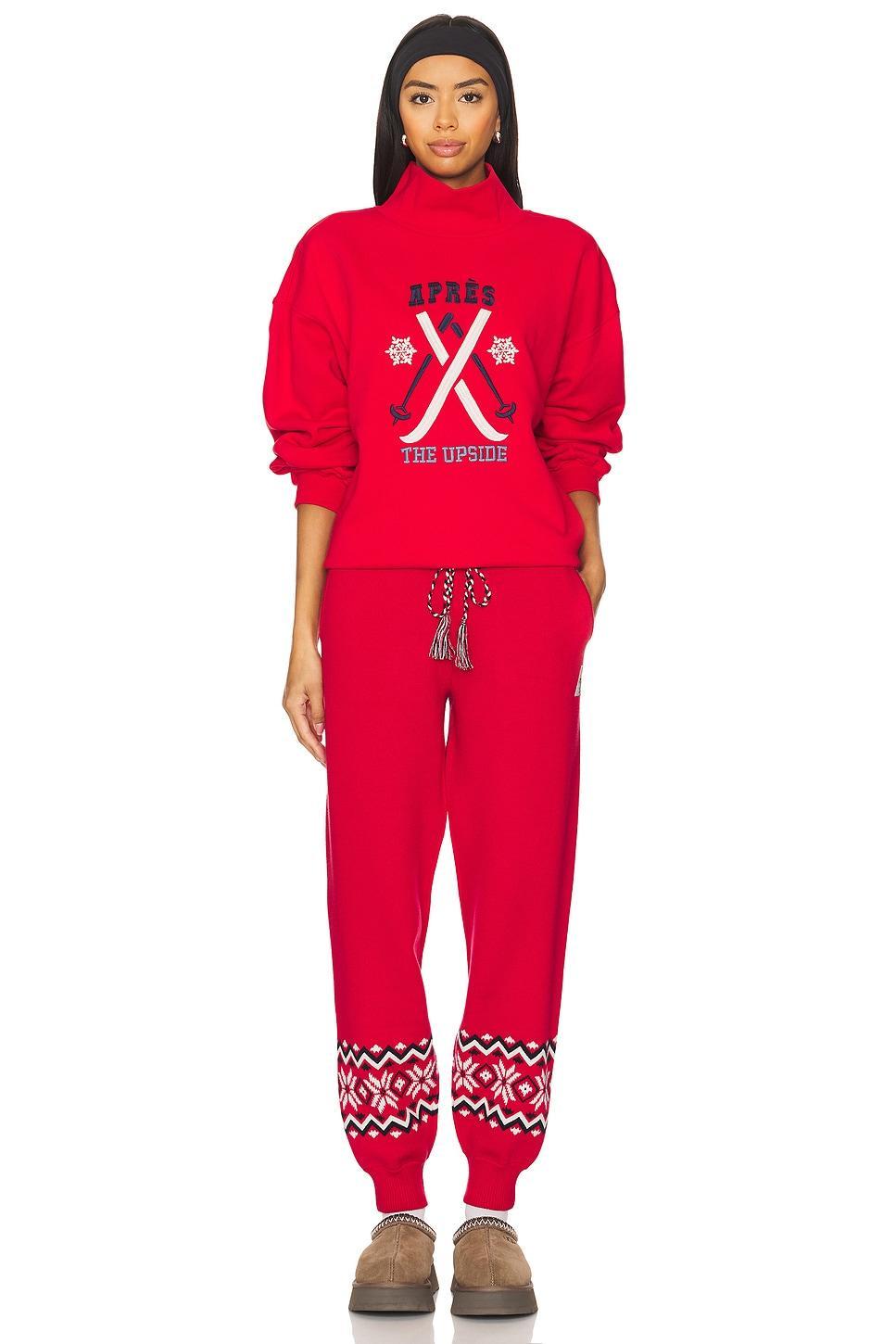 Off Piste Clementine Crew Sweatshirt THE UPSIDE Product Image