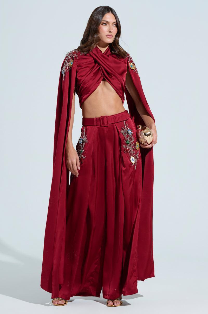 GREATEST ONE YET TROUSER IN RED Product Image