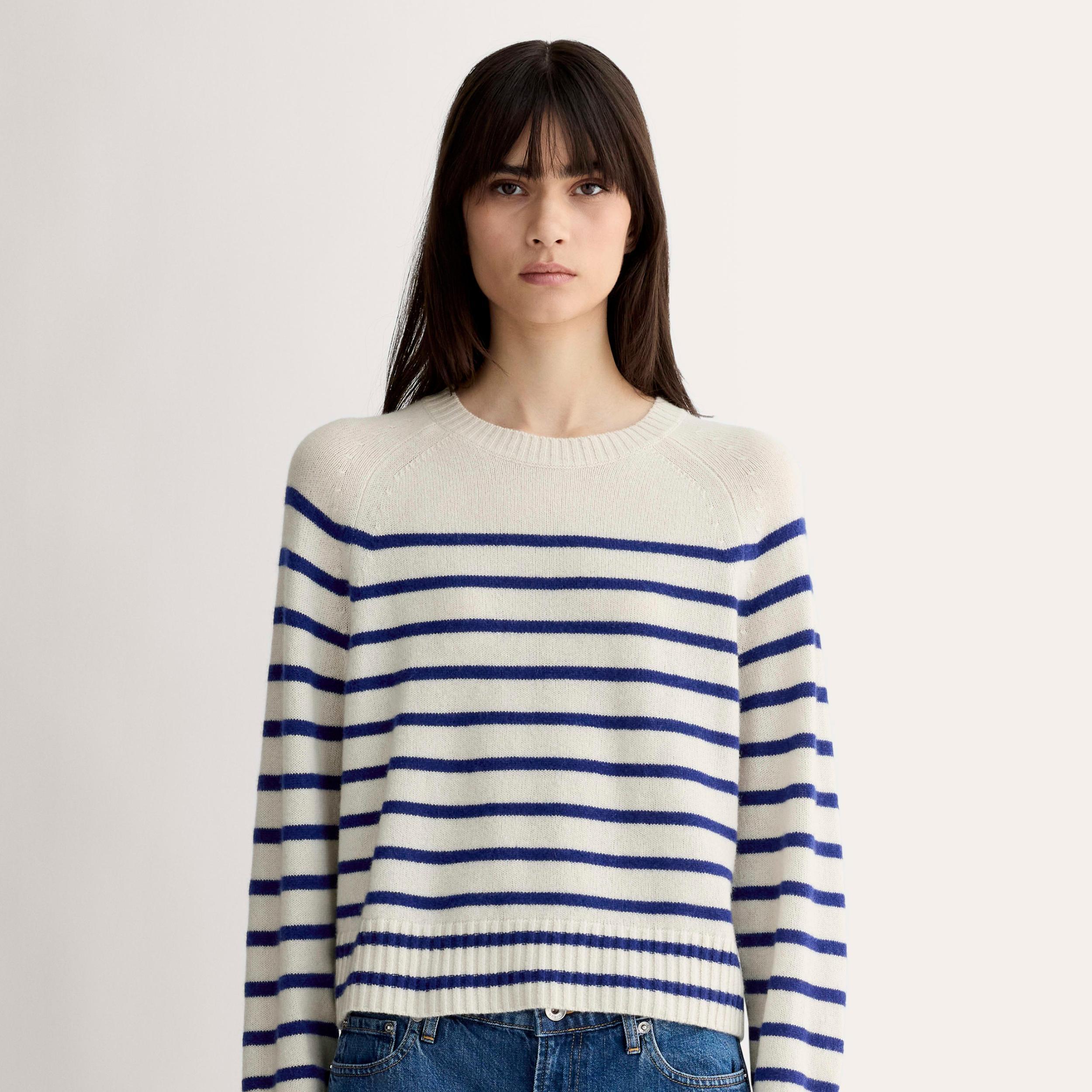 The Boxy Crew in Cashmere Product Image