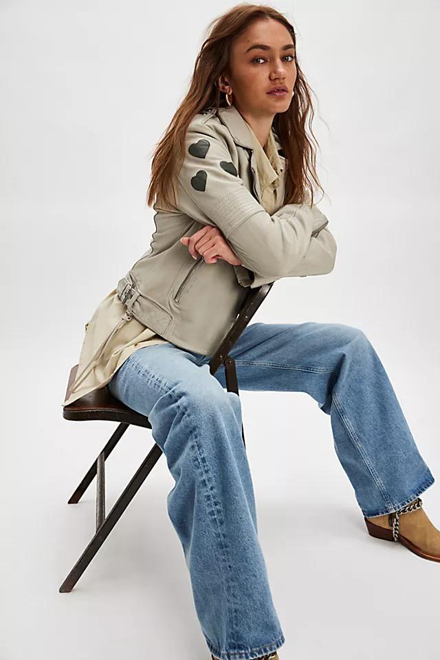 Reo Heart Moto Jacket Product Image
