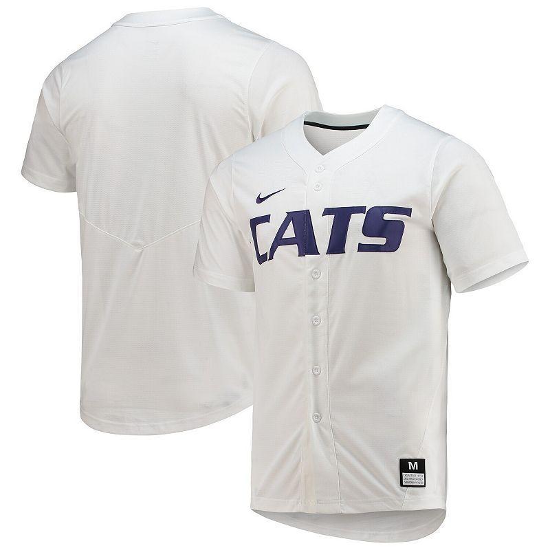 Men's Nike White Kansas State Wildcats Replica Baseball Jersey, Size: Large Product Image
