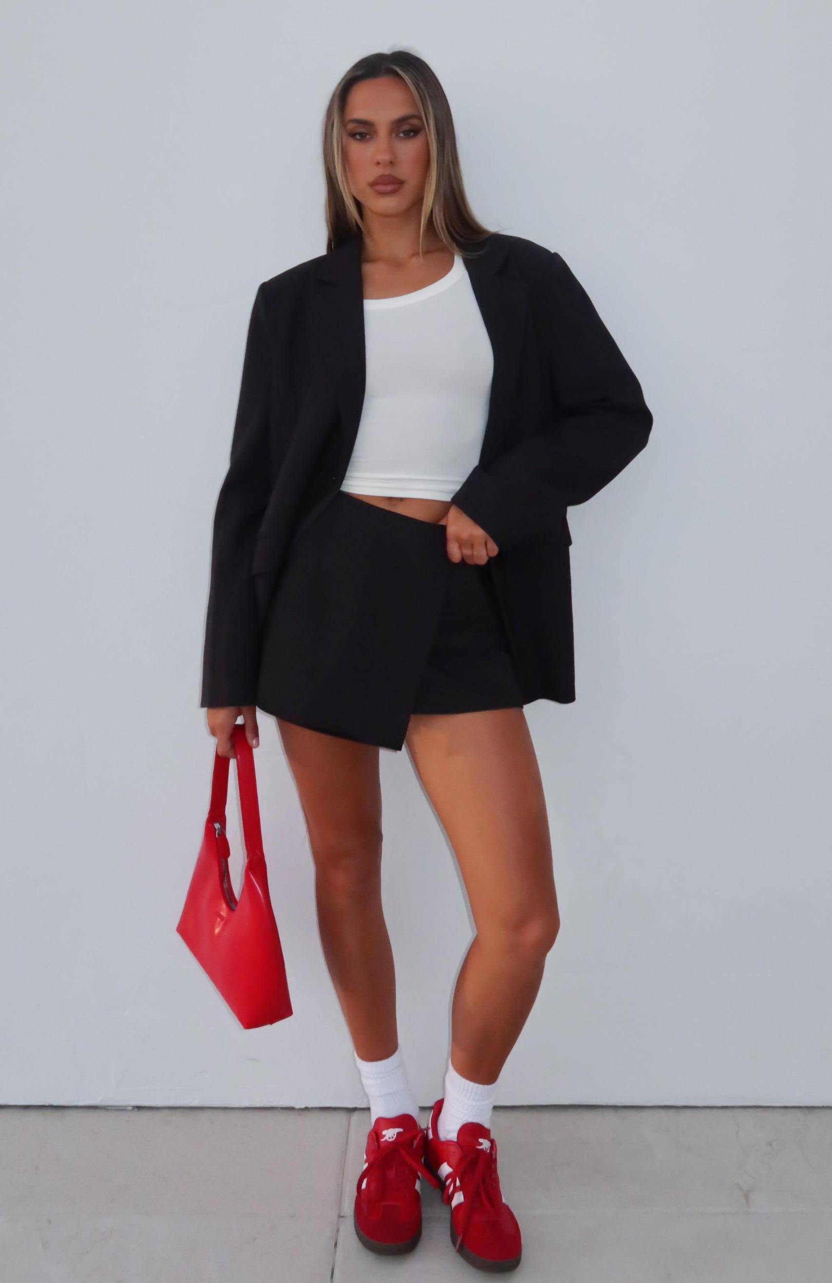 Hear Me Now Mini Skort Black Product Image