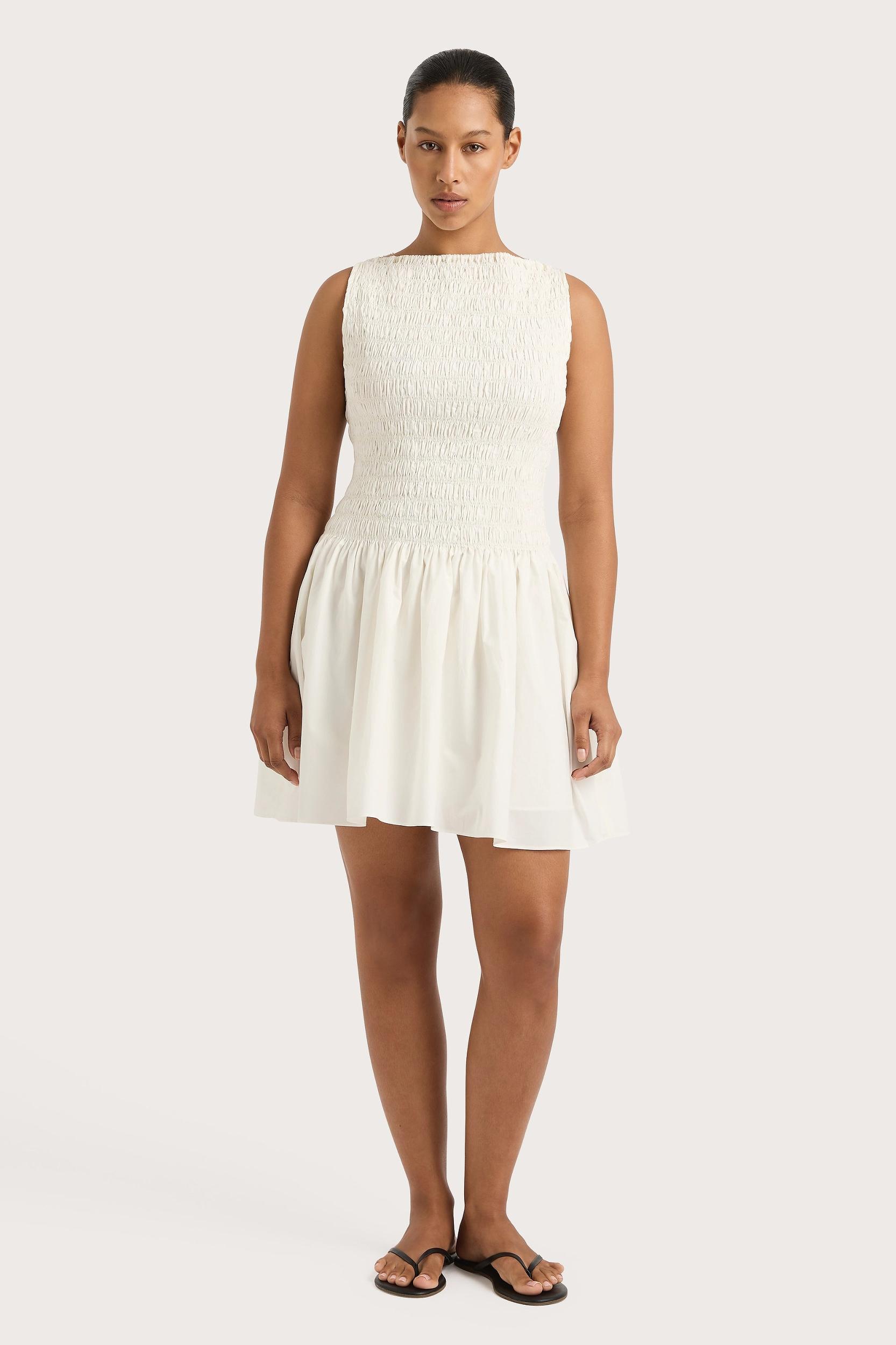 Jane Mini Skirt White - Final Sale Product Image