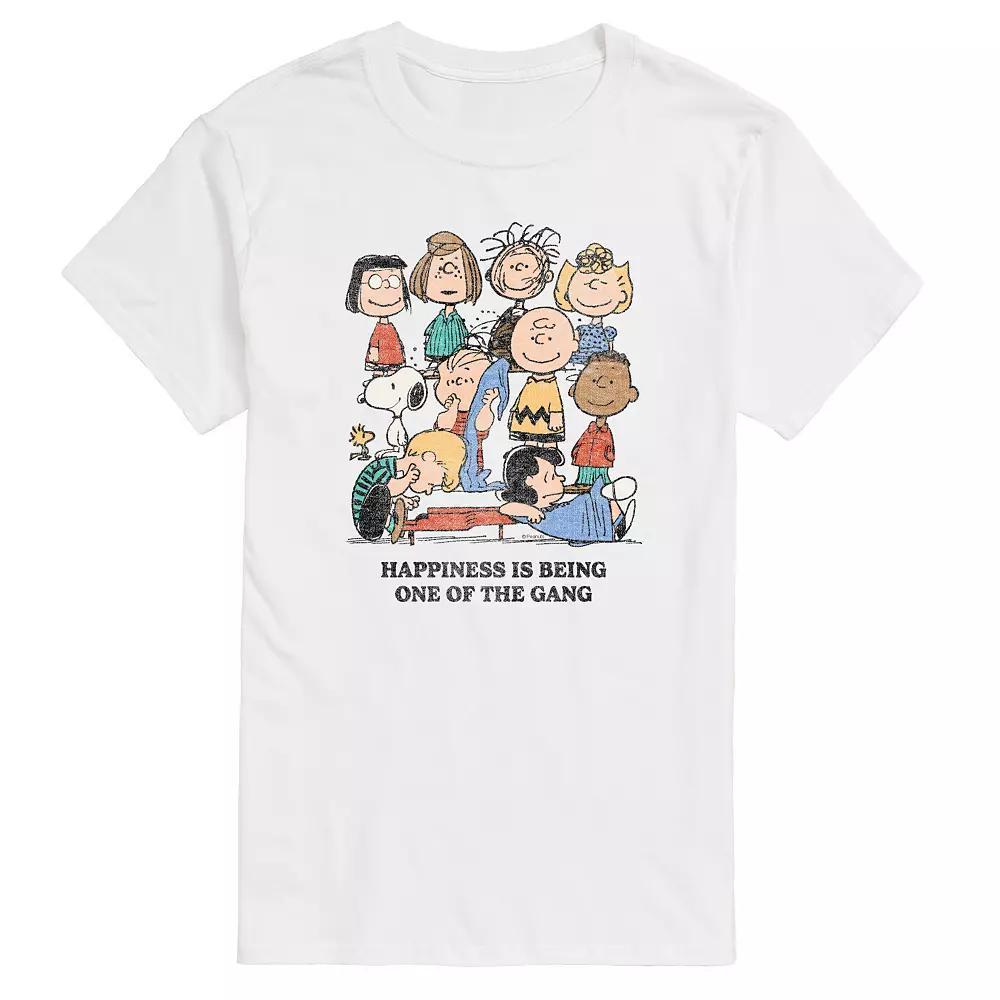 Mens Peanuts One Of The Gang Graphic Tee Product Image