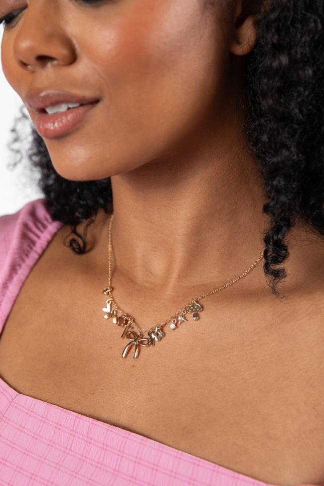 Bow Charm Necklace FINAL SALE Product Image