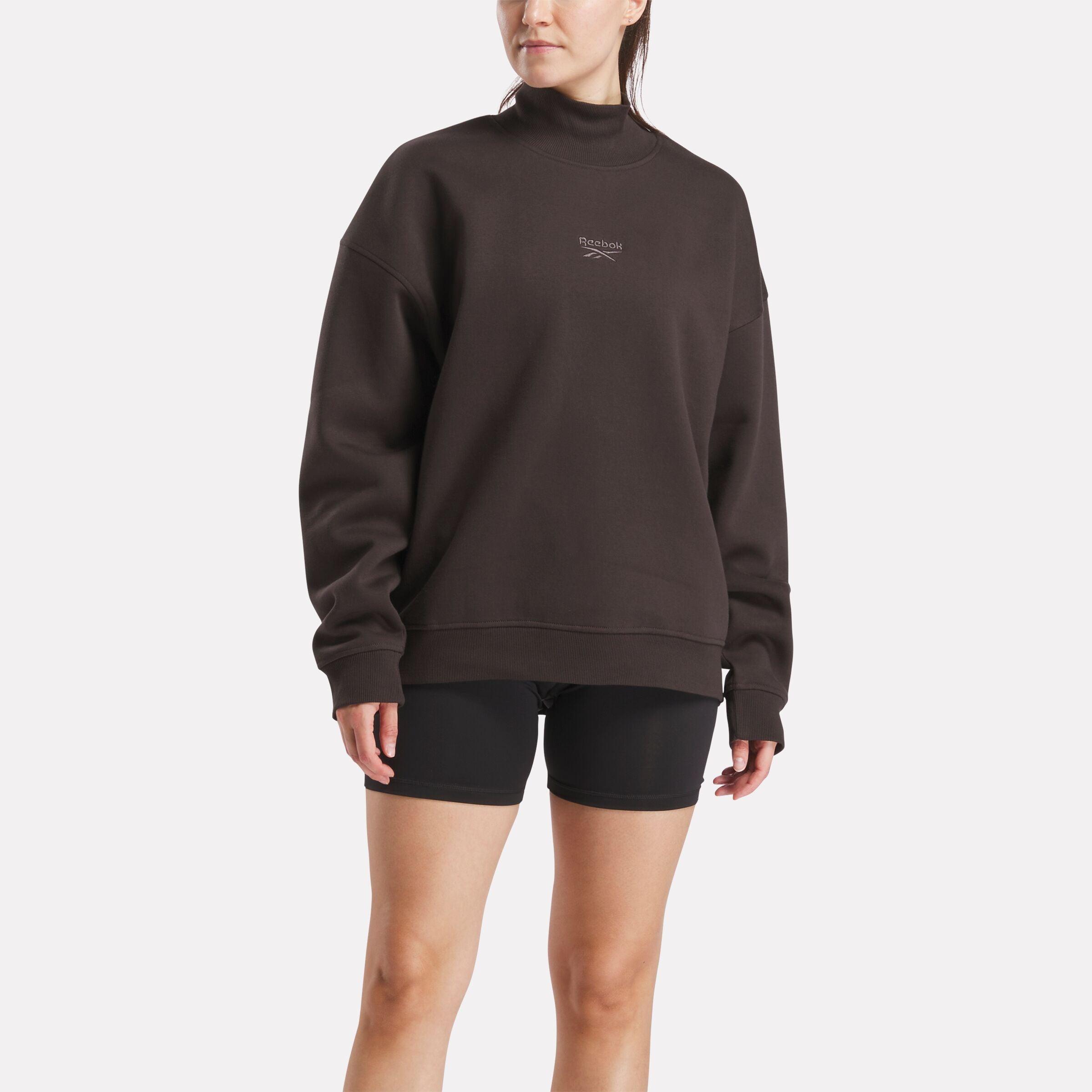 Women's Longline Roll Neck Sweatshirt Product Image