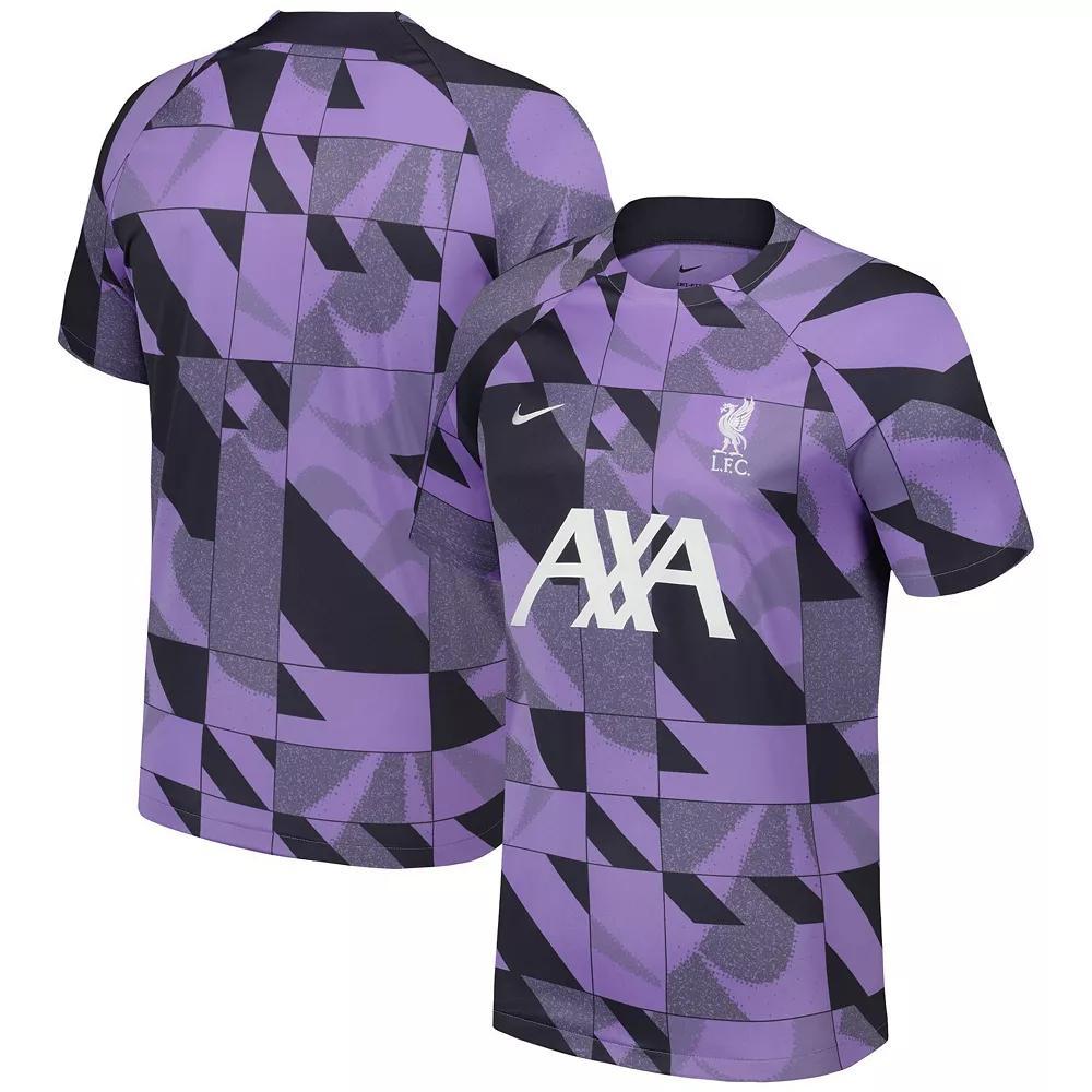 Men's Nike Purple Liverpool 2023/24 Academy Pro Pre-Match Top, Size: Small, Lvp Purple Product Image