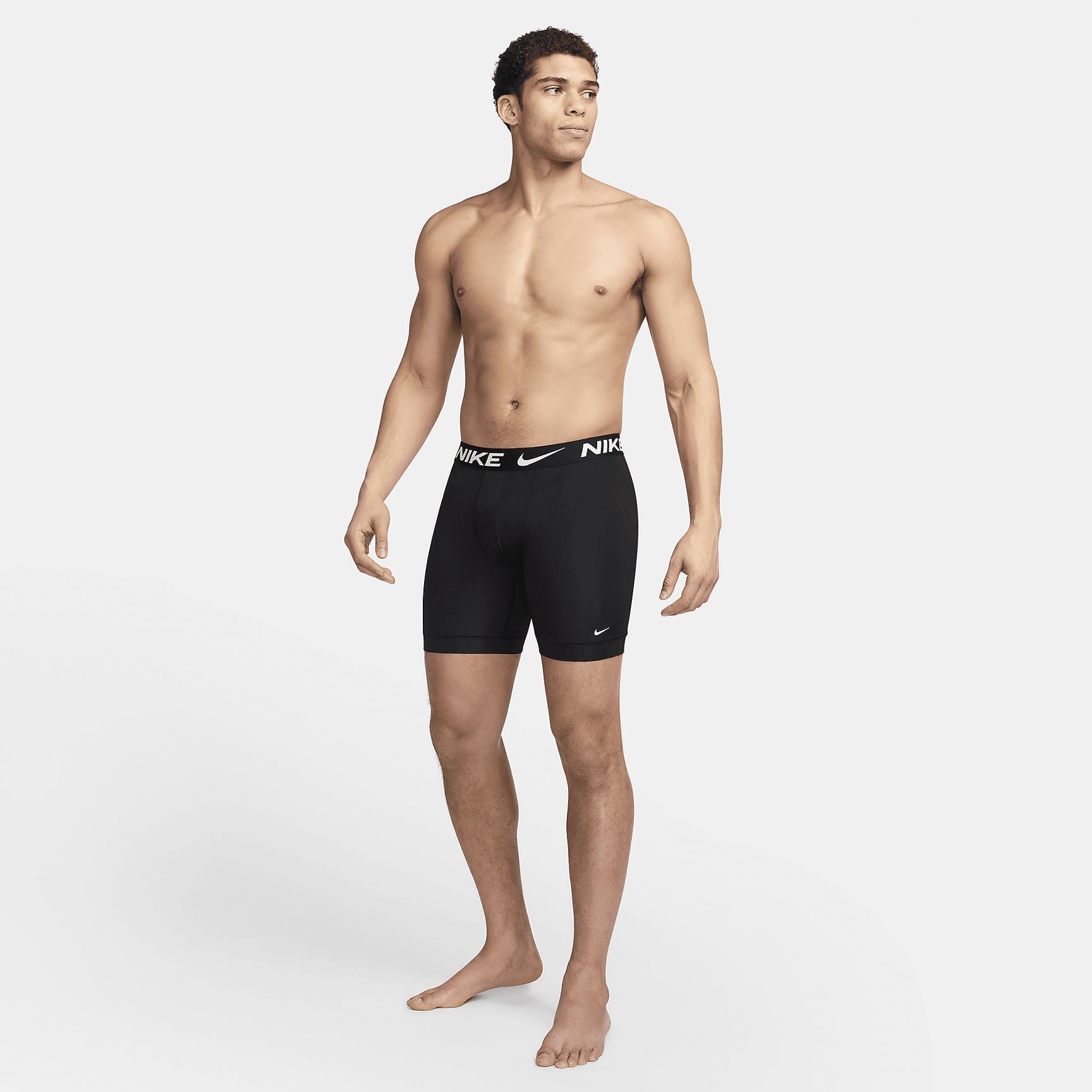 Nike Dri-FIT Essential Micro Long Boxer Briefs (3-Pack) Product Image