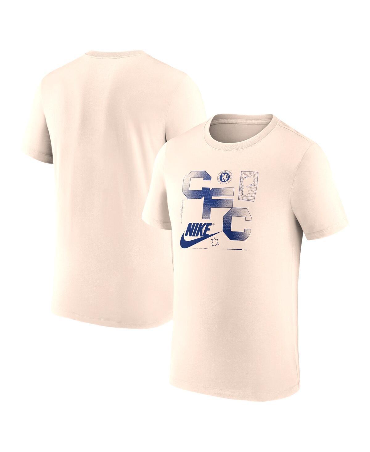 Men's Nike Pink Chelsea Futura T-Shirt, Size: Small, Chl Pink Product Image