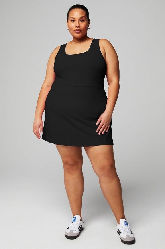 Sporty Rib Built-In Short Dress Product Image