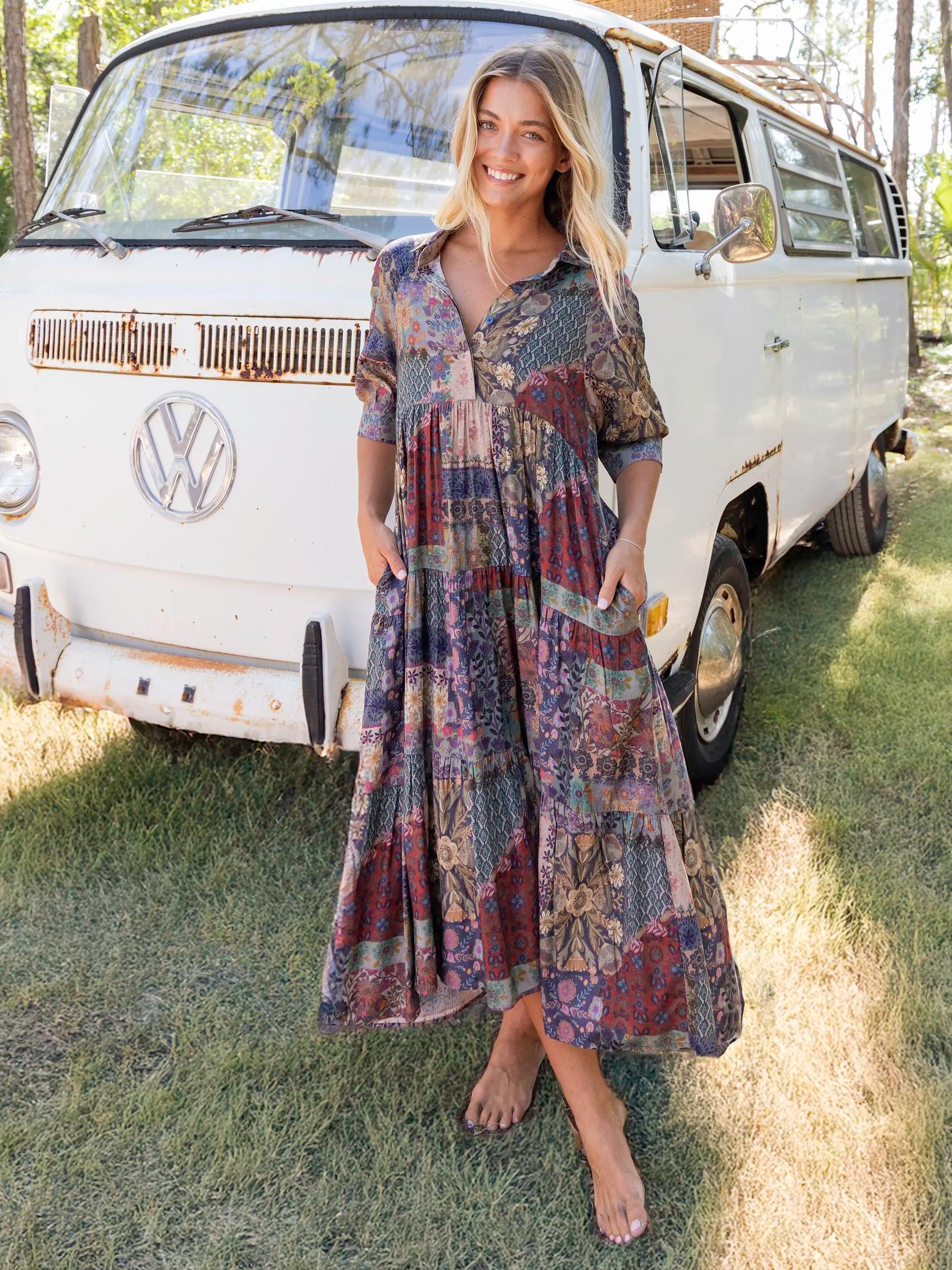 Rebecca Midi Dress Product Image