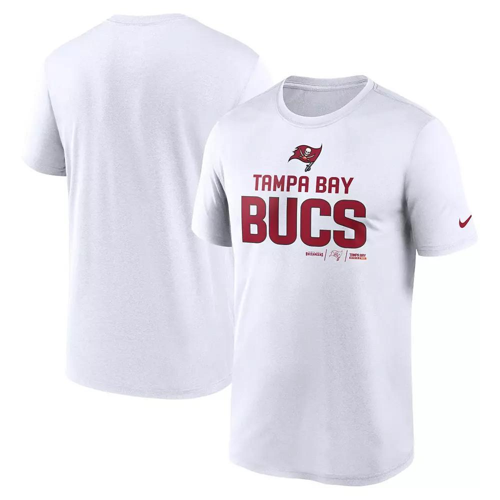 Men's Nike White Tampa Bay Buccaneers Legend Community Performance T-Shirt, Size: 3XL Product Image