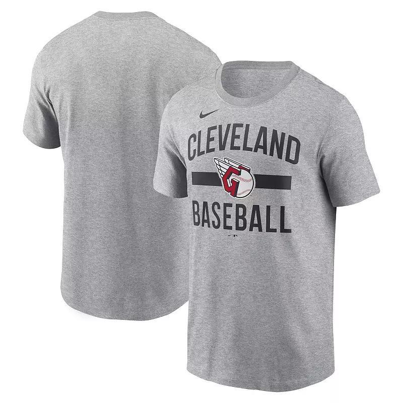 Men's Nike  Heather Gray Baltimore Orioles Arched T-Shirt, Size: 2XL, Grey Product Image