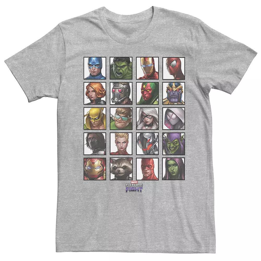 Men's Avengers Group Tee, Size: XL, Athletic Grey Product Image