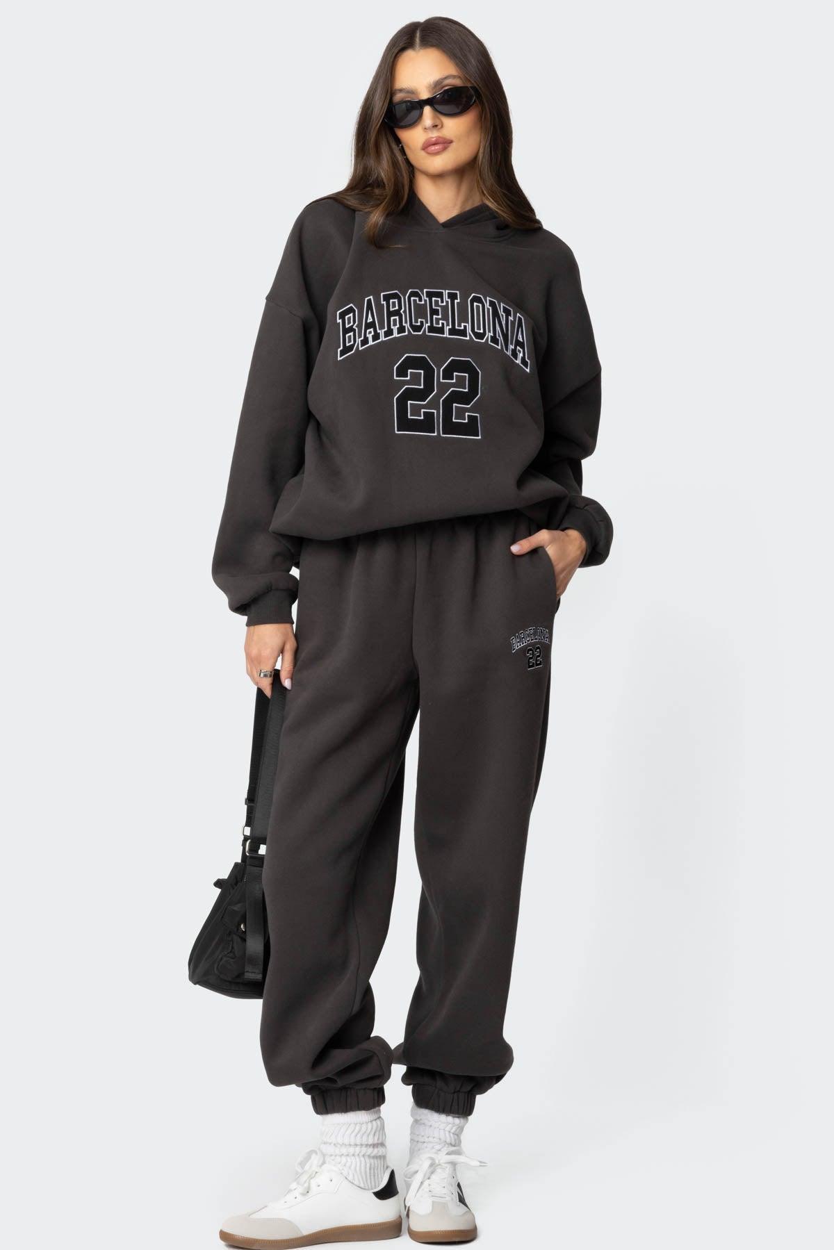 Barcelona Oversized Hoodie Product Image