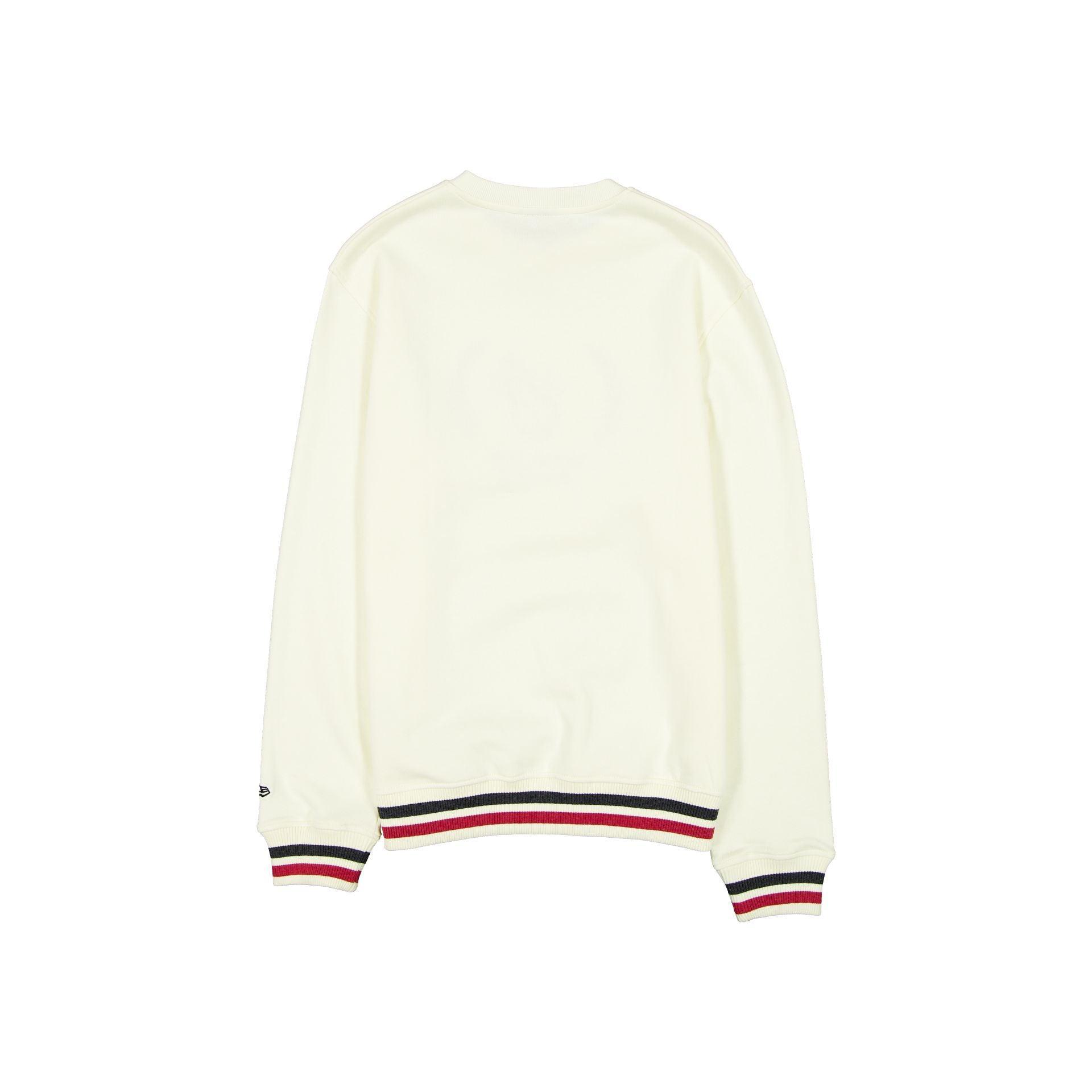Houston Astros Throwback Chrome White Crewneck Male Product Image