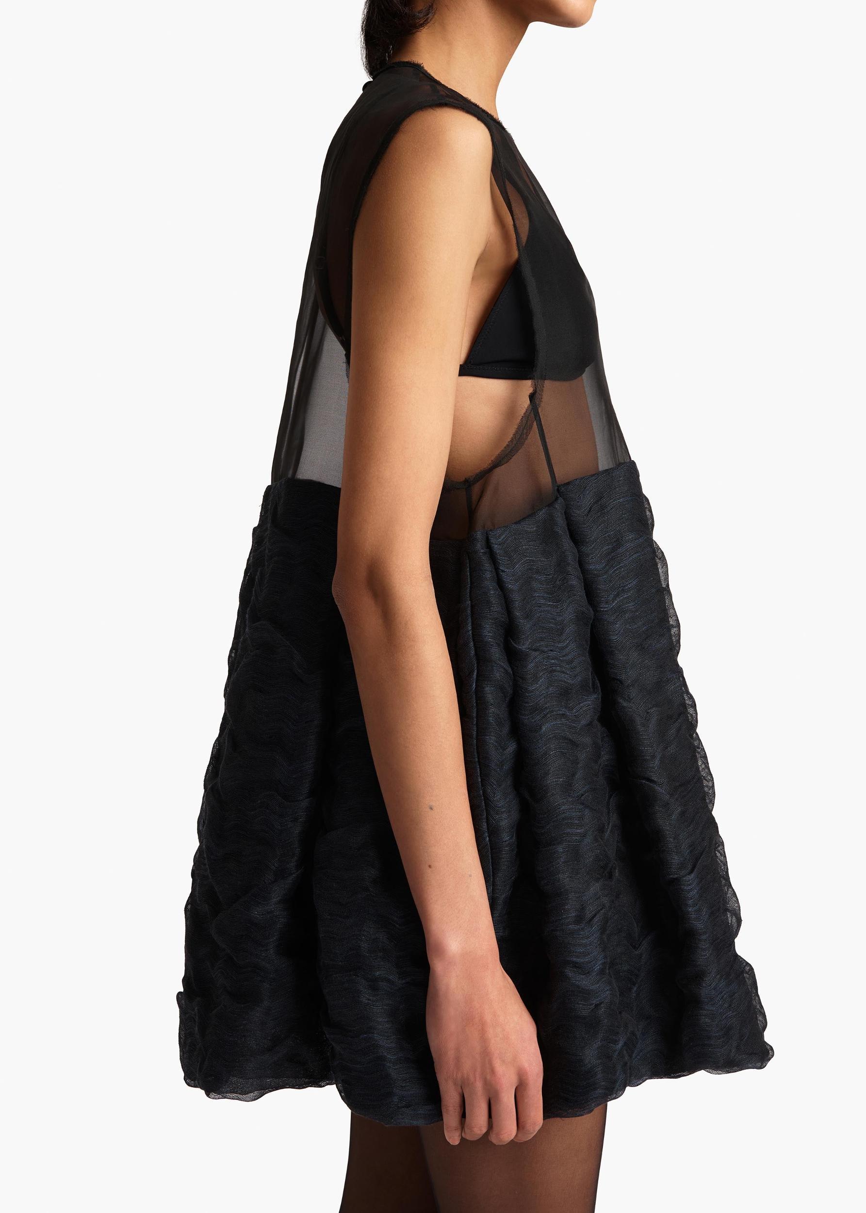 Blair Dress in Dark Navy Product Image