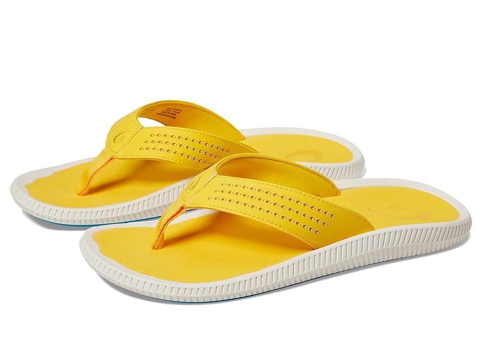 OluKai Ulele Sandal (Trench Blue/Aloha) Men's Shoes Product Image