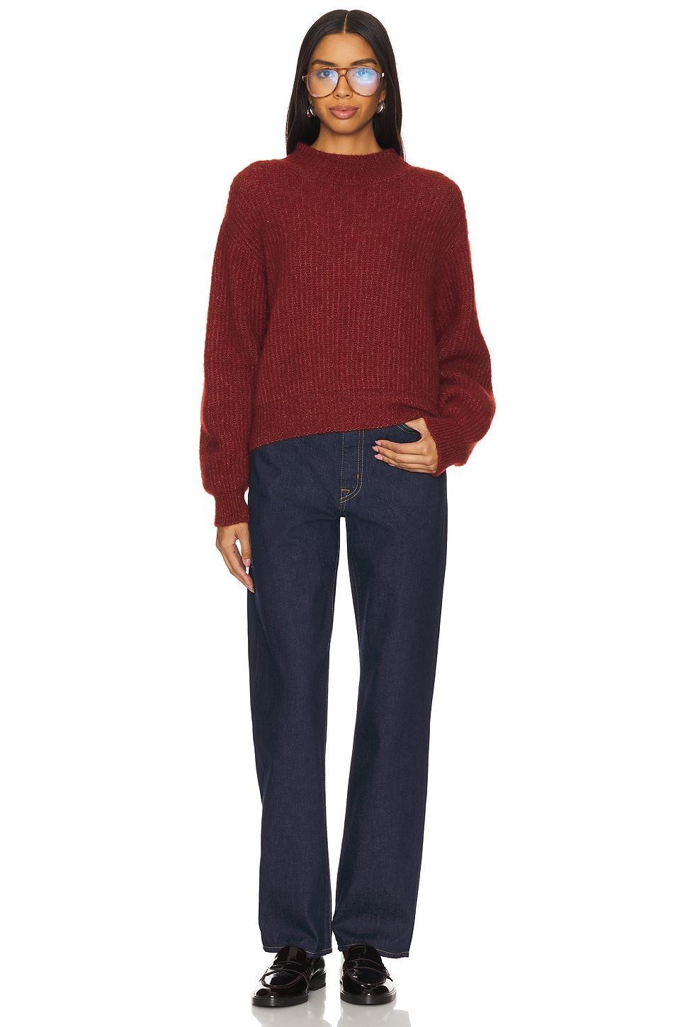 East Mock Neck Pullover American Vintage Product Image