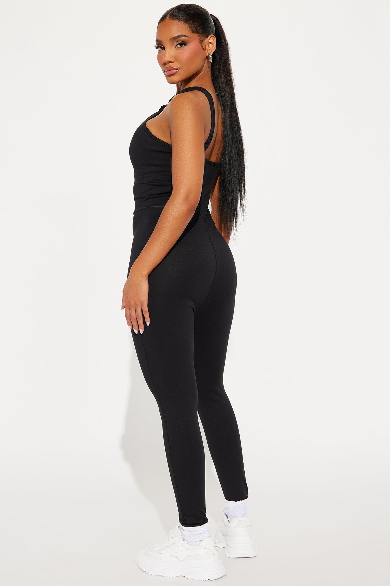 Set New Limits Active Jumpsuit - Black Product Image