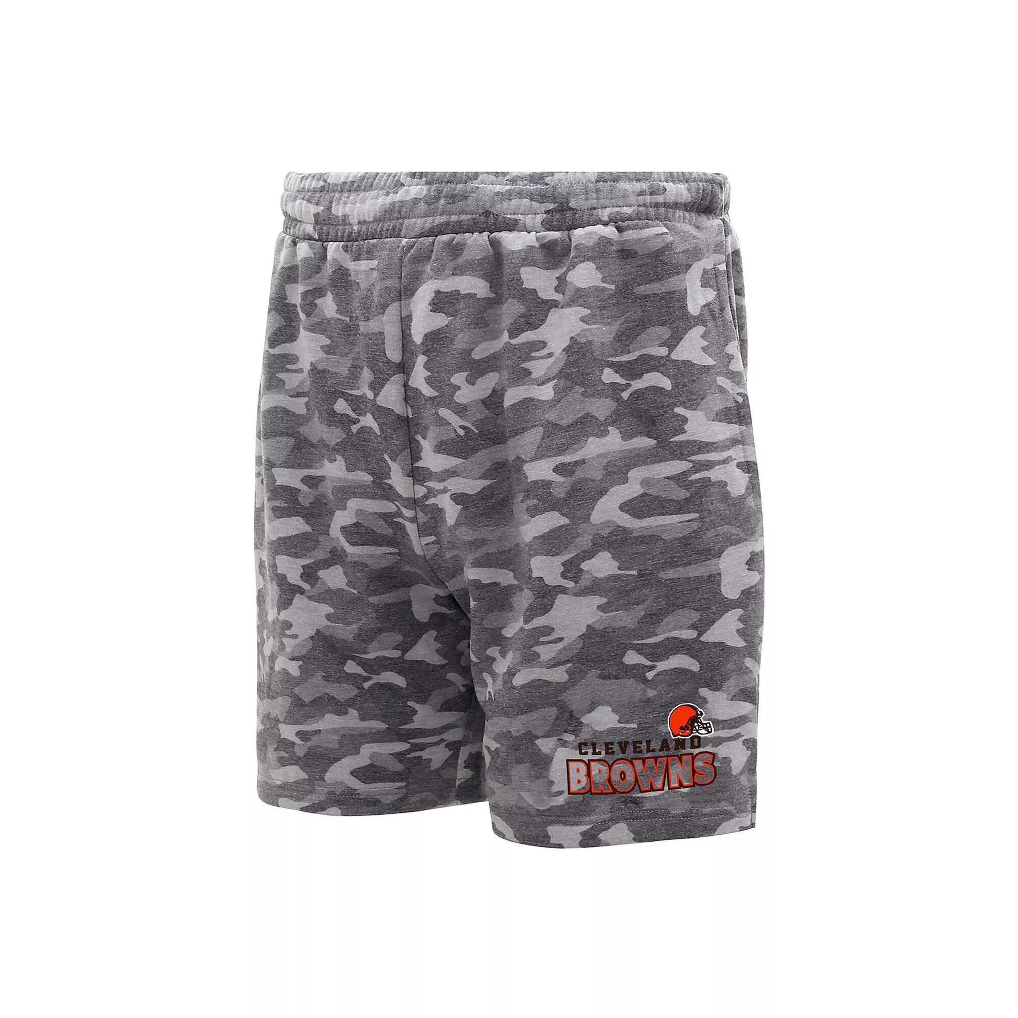 Men's Concepts Sport  Charcoal Miami Dolphins Biscayne Camo Shorts, Size: XL Product Image