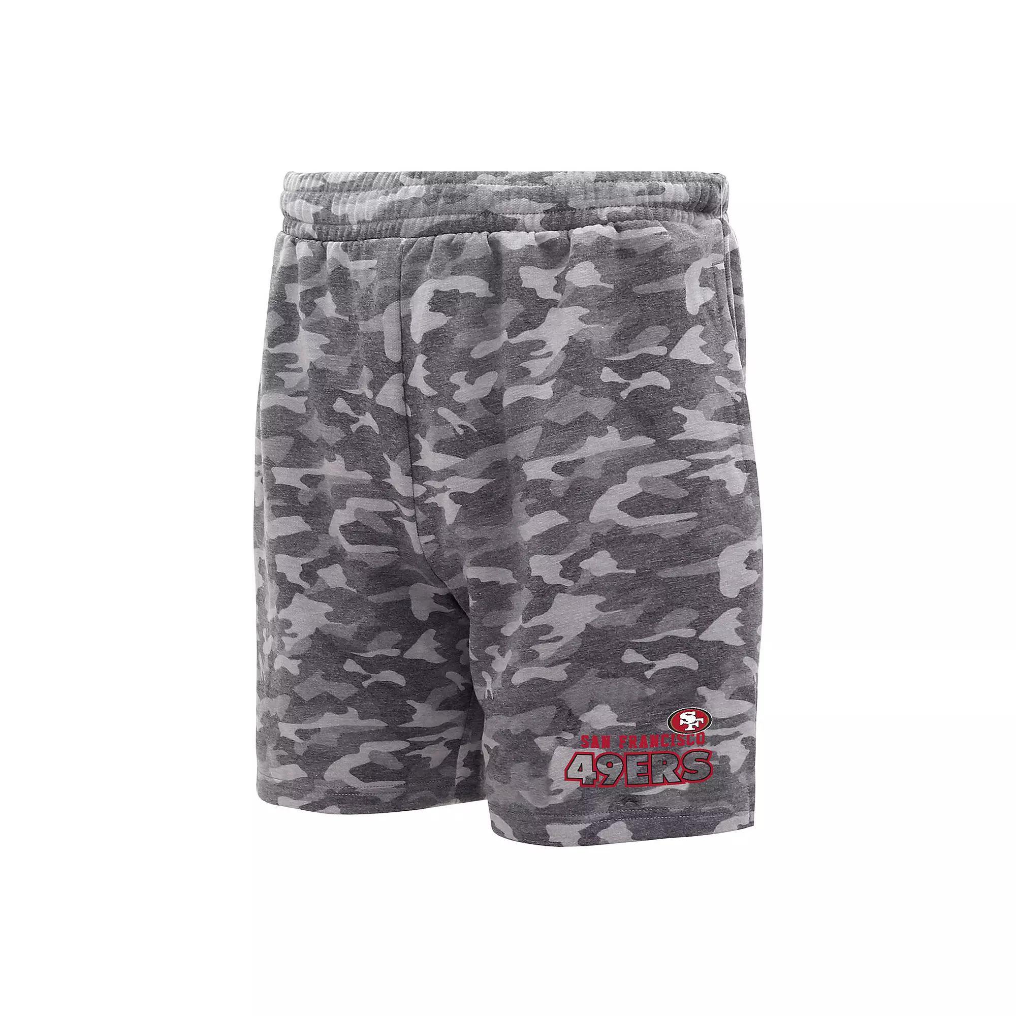 Men's Concepts Sport  Charcoal Miami Dolphins Biscayne Camo Shorts, Size: XL Product Image