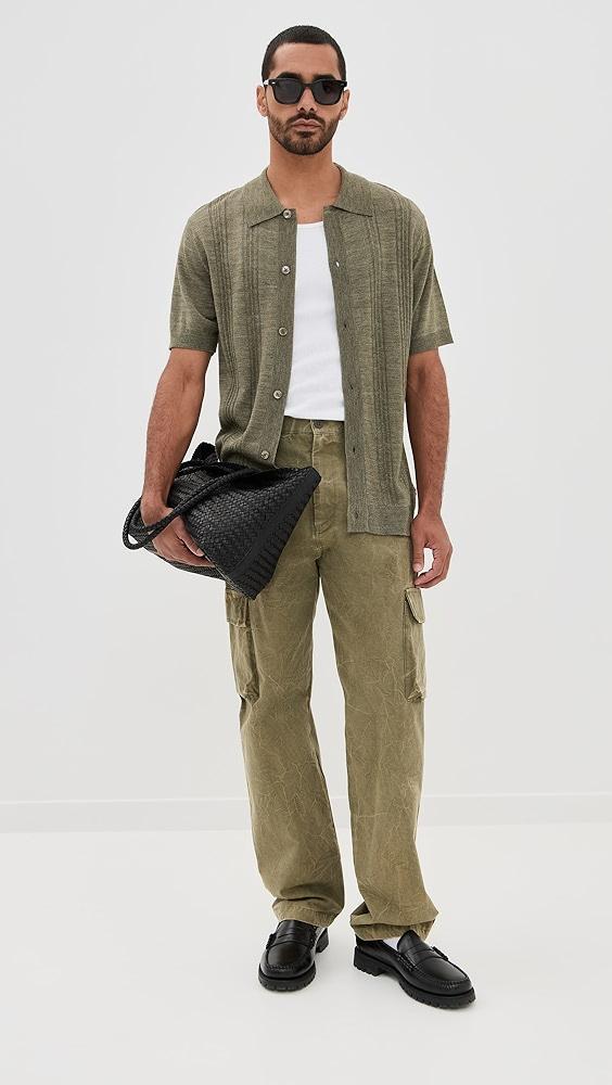 NN07 Thor Button Down Sweater Polo | Shopbop Product Image