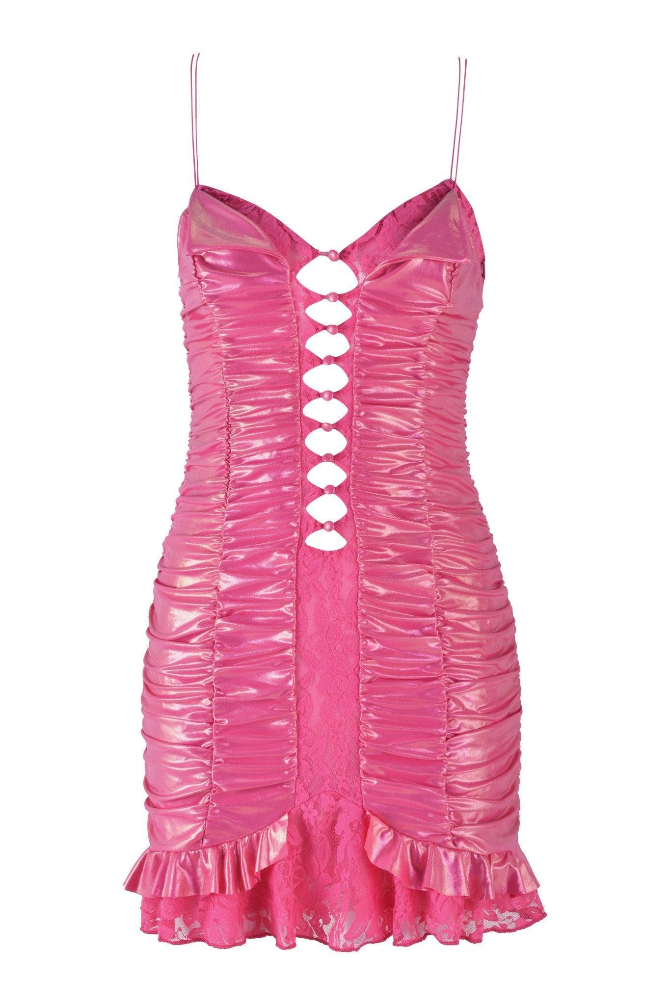 AVELINE 2.0 DRESS - PINK Product Image