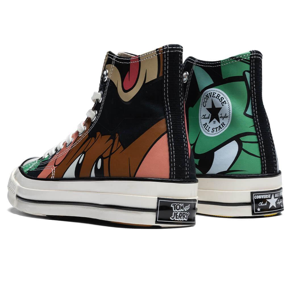 Converse x Tom and Jerry Chuck 70 Hi - Black/Multi Male Product Image