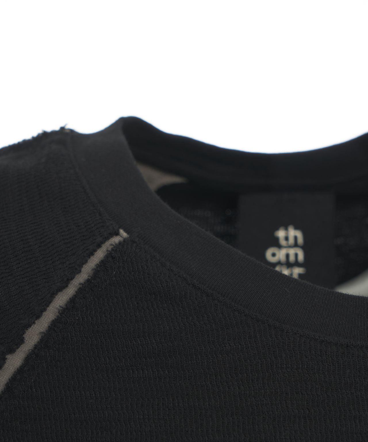 Knit pullover with seam details Product Image