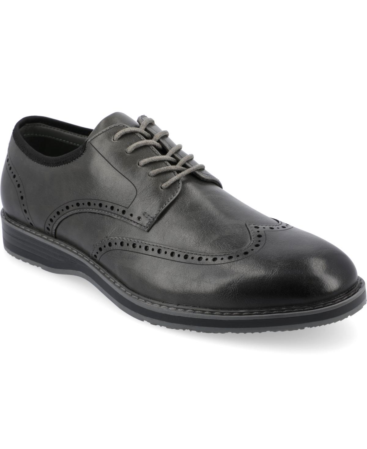 VANCE Ozzy Men's Wingtip Tru Comfort Foam Hybrid Dress Shoes, Size: 10, Red Product Image