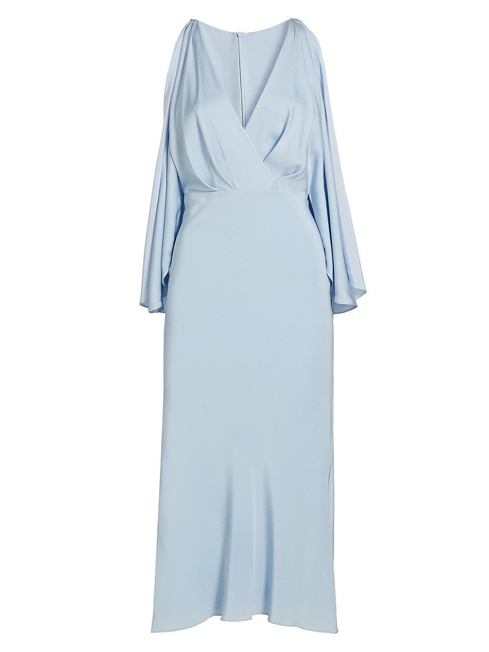 Womens The Camille Silk Bias-Cut Dress Product Image