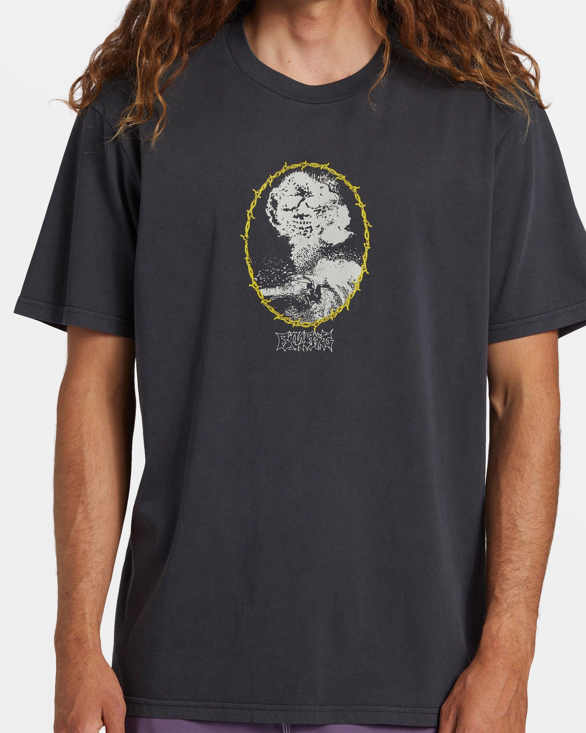 Slasher OG T-Shirt - Washed Black Male Product Image
