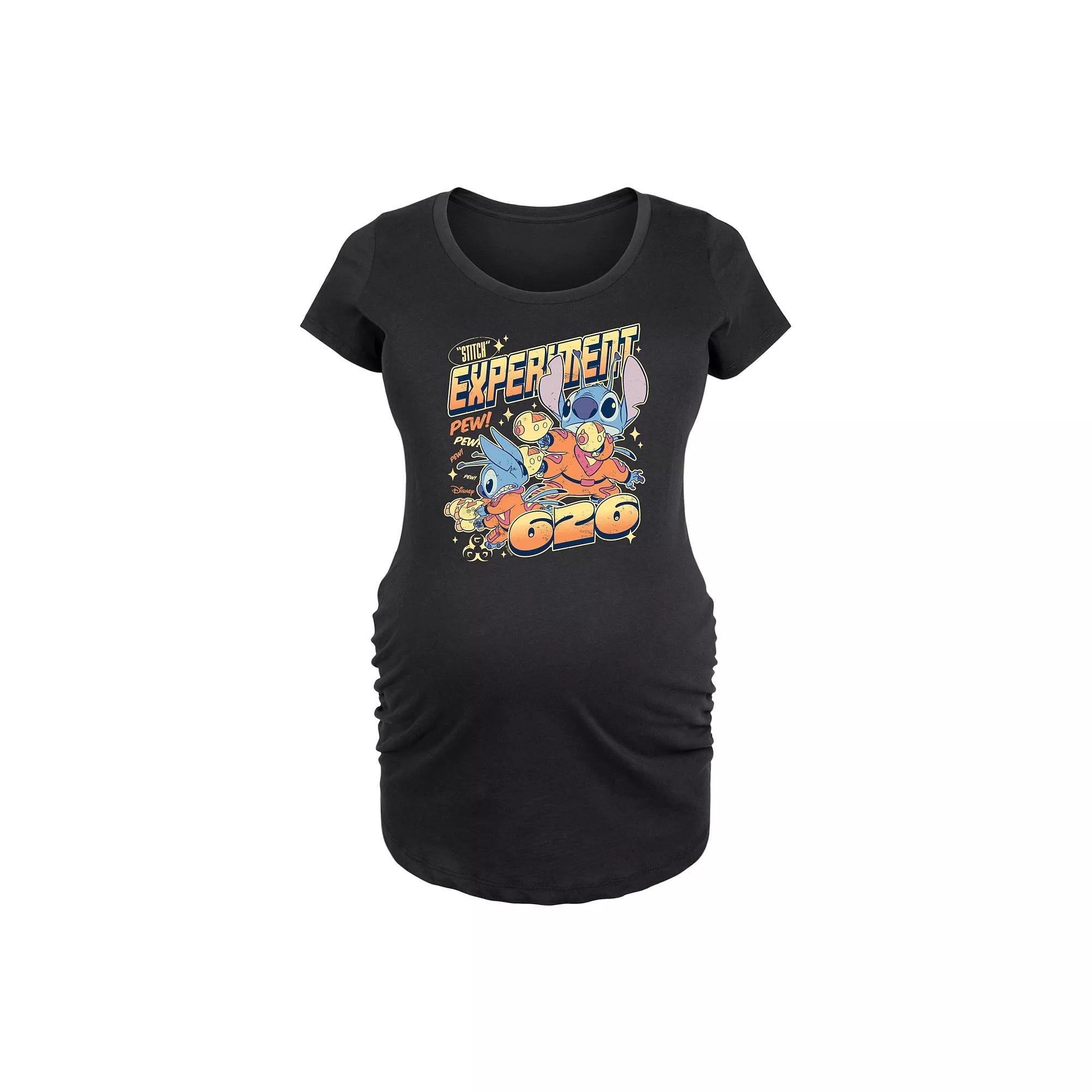 Disneys Lilo & Stitch Maternity Experiment 626 Graphic Tee, Womens Product Image