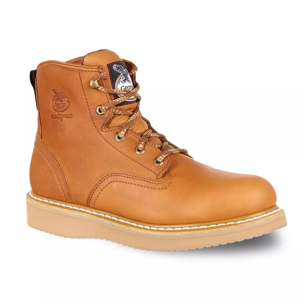 Georgia Boots Classic Mens 6-Inch Steel Toe Work Boots Product Image