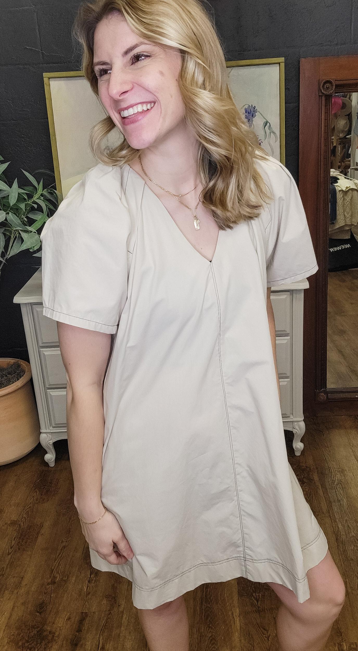Jamie's Favorite Earl Grey Dress (Small to Large) Product Image