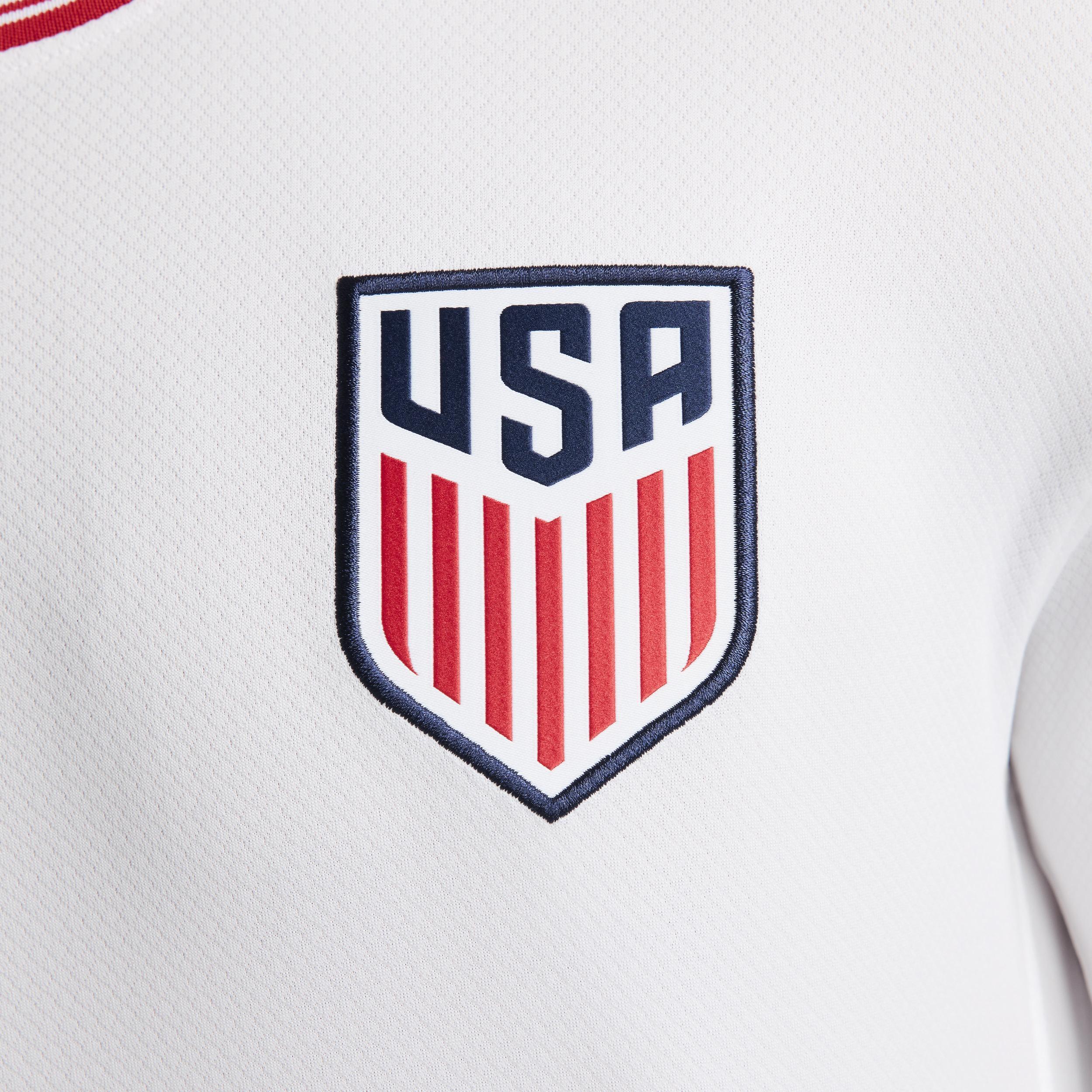USMNT 2024 Stadium Home Nike Men's Dri-FIT Soccer Long-Sleeve Replica Jersey Product Image