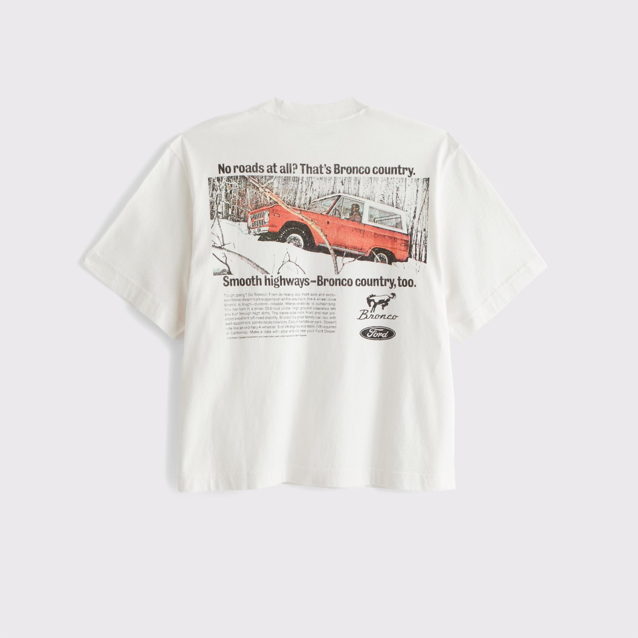 Cropped Mustang Graphic Tee Product Image