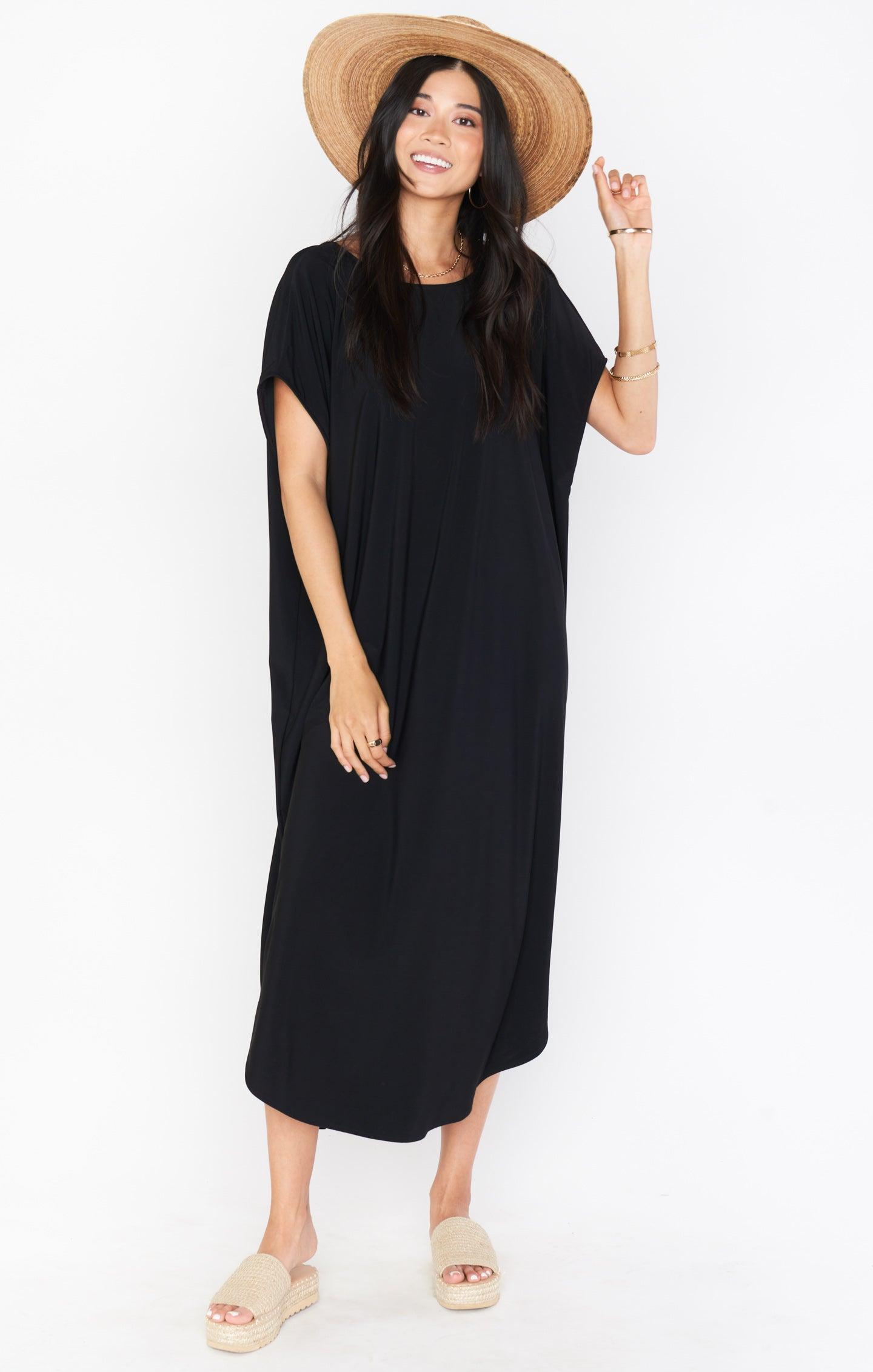 Worldly Caftan ~ Black Product Image