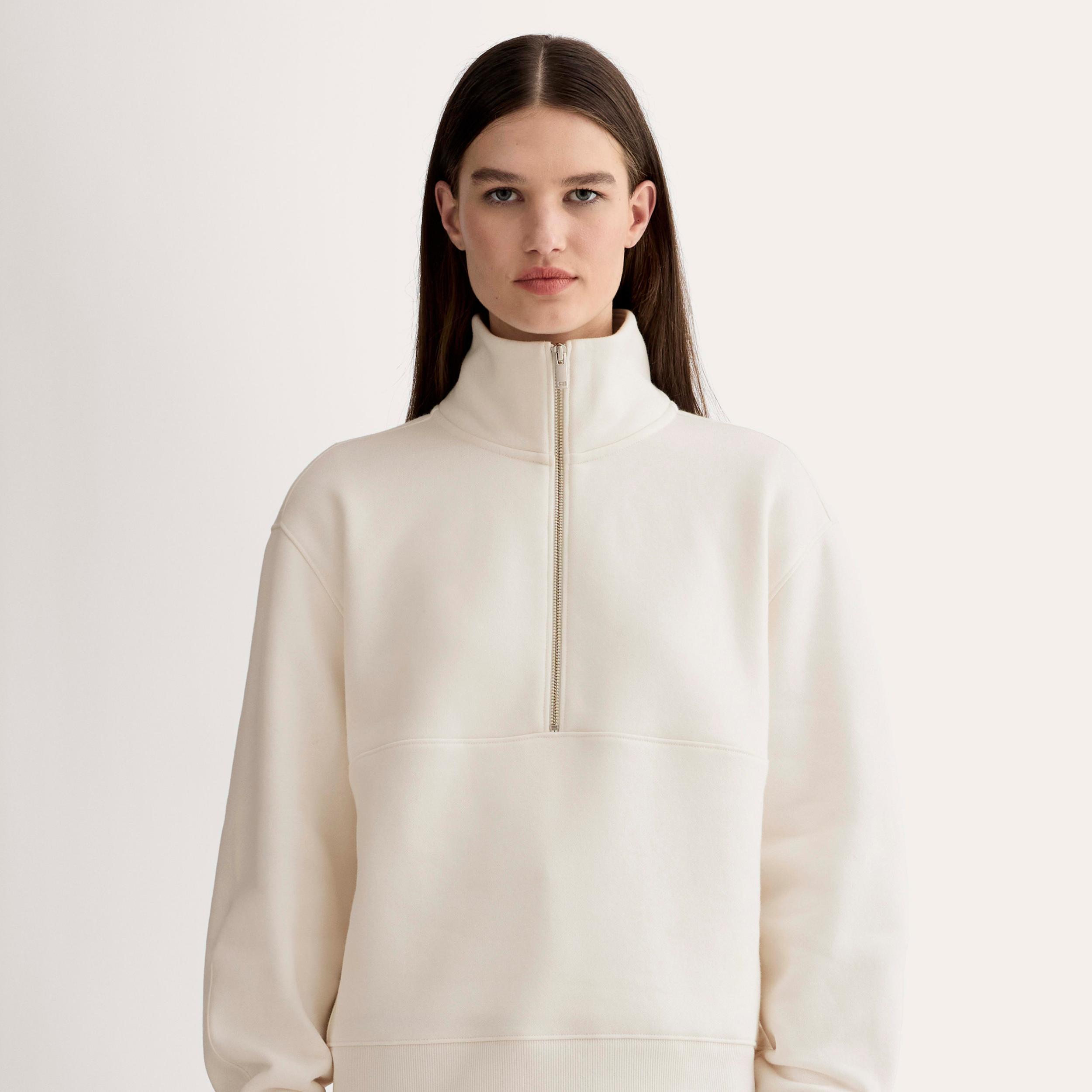 The Laid-Back Half-Zip Sweatshirt Product Image